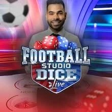 Football Studio Dice logo by Evolution at Ivibet