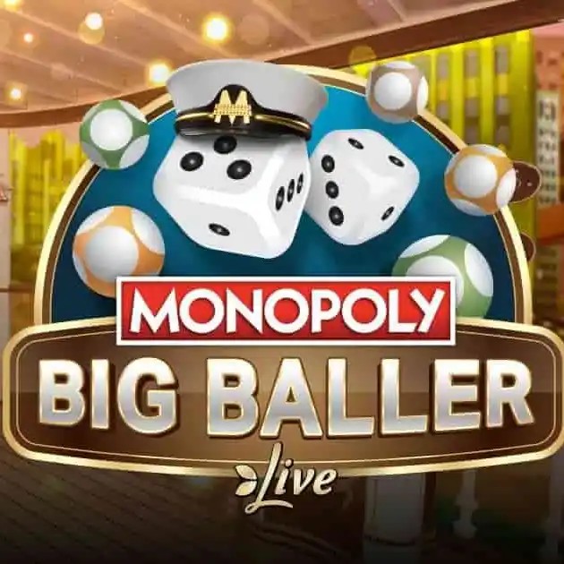 MONOPOLY Big Baller casino game by Evolution – featured logo at Ivibet