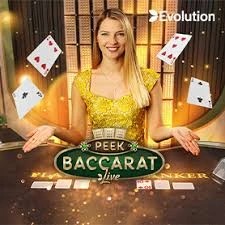 Try Peek Baccarat slot by Evolution on ivibetcasino-poland.com – logo image