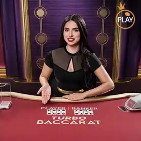 Turbo Baccarat slot icon by Pragmatic Play, available at Ivibet